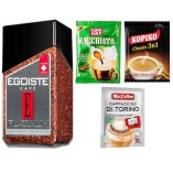 Кофе растворимый и 3 пакетика кофе 3в1